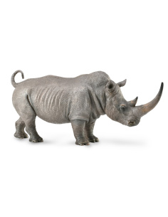 Figurine rhinocéros blanc CollectA 88852 - Savane d'Afrique