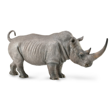 Figurine rhinocéros blanc CollectA 88852 - Savane d'Afrique