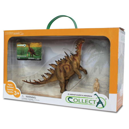 Figurine dinosaure 1:40 dacentrurus Collecta 89365 | Jouet réplique réaliste - Collection Préhistorique Jurassic World
