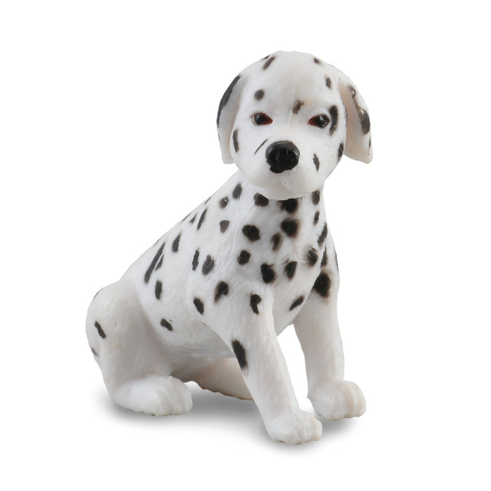 Figurine chiot dalmatien Collecta 88073 | Réplique réaliste - Enrichissement Montessori école maternelle