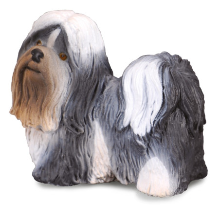 Figurine Chien shih tzu Collecta 88195 | Réplique réaliste - Enrichissement Montessori école maternelle