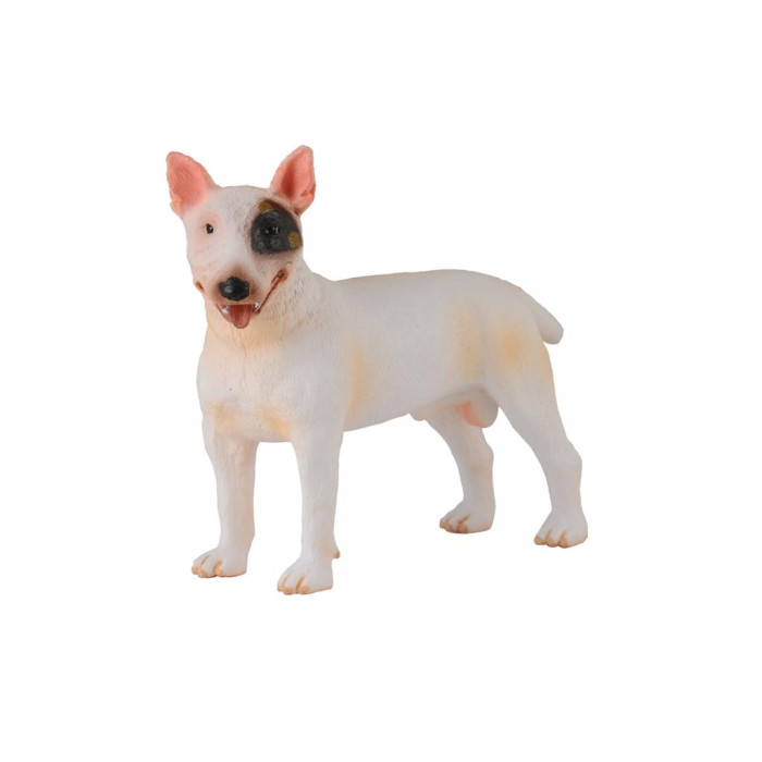 Figurine Bull Terrier Mâle Réaliste CollectA | Compagnon Joueur et Courageux