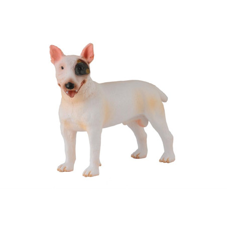 Figurine Bull Terrier Mâle Réaliste CollectA | Compagnon Joueur et Courageux