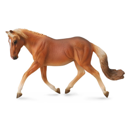 Figurine cheval jument haflinger Collecta 88519 | Jouet Montessori éducatif réplique réaliste