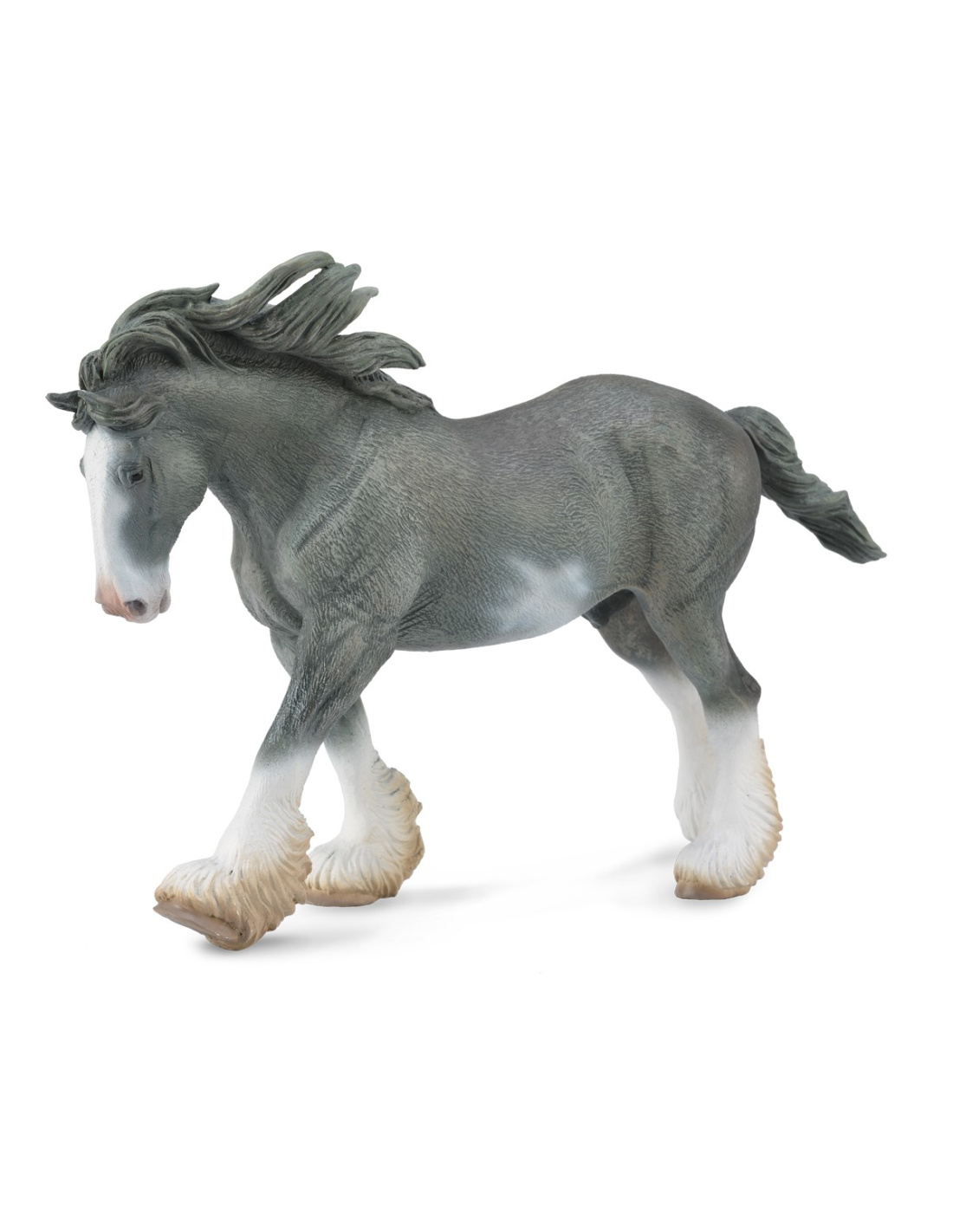 Figurine cheval étalon warmblood bai Collecta 88827 | Jouet Montessori