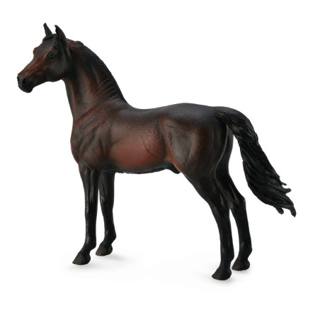 Figurine cheval morgan étalon bai Collecta 88646 | Jouet Montessori éducatif réplique réaliste