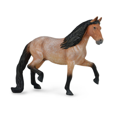 Figurine cheval étalon mangalarga marchador baie marron Collecta 88791 | Jouet Montessori éducatif réplique réaliste