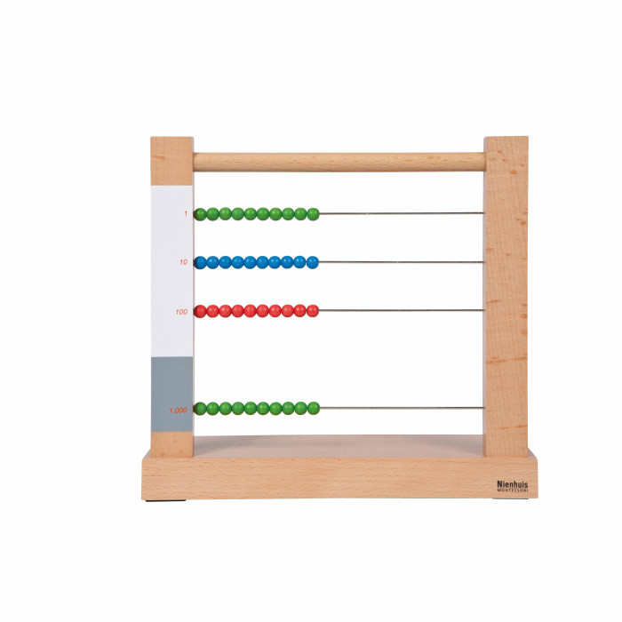 Petit boulier Montessori - Nienhuis  Montessori 009300 - Matériel pédagogique