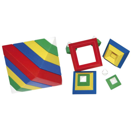 Puzzle triangle - Lot de 15 - Matériel Pédagogique