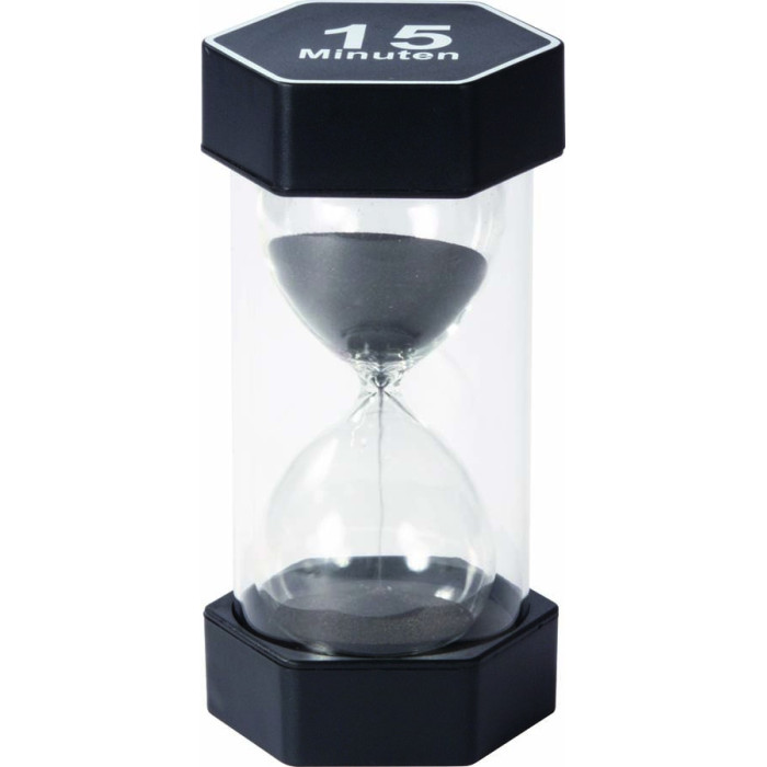 Lot de méga sabliers 16 cm 30 s 1 5 10 15 min 5 pièces - Matériel Pédagogique