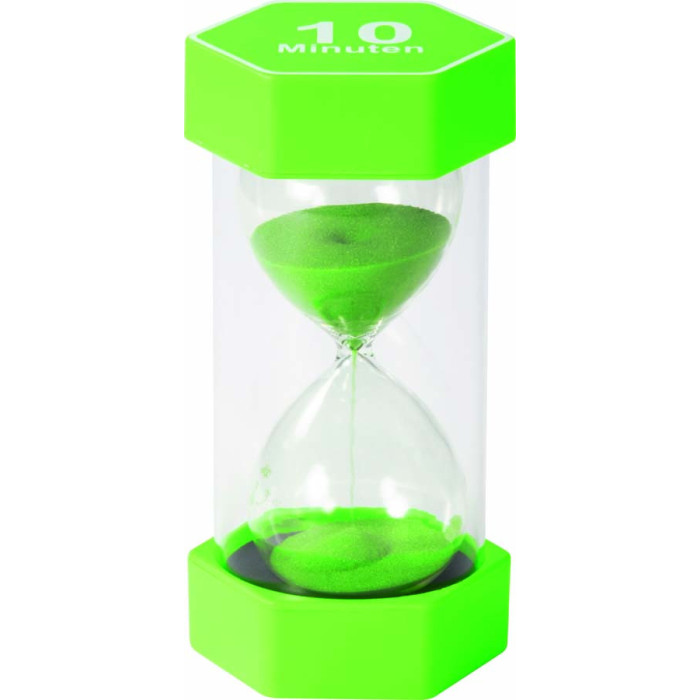 Lot de méga sabliers 16 cm 30 s 1 5 10 15 min 5 pièces - Matériel Pédagogique