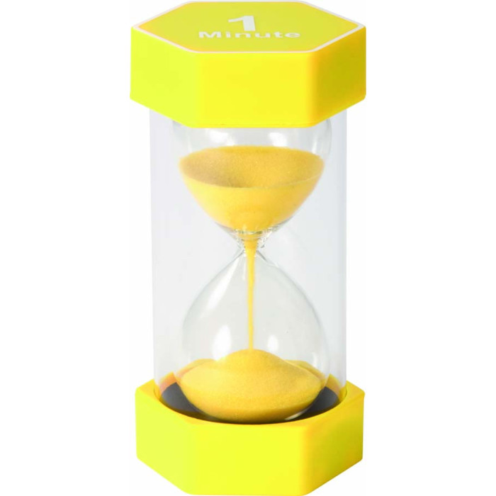 Lot de méga sabliers 16 cm 30 s 1 5 10 15 min 5 pièces - Matériel Pédagogique