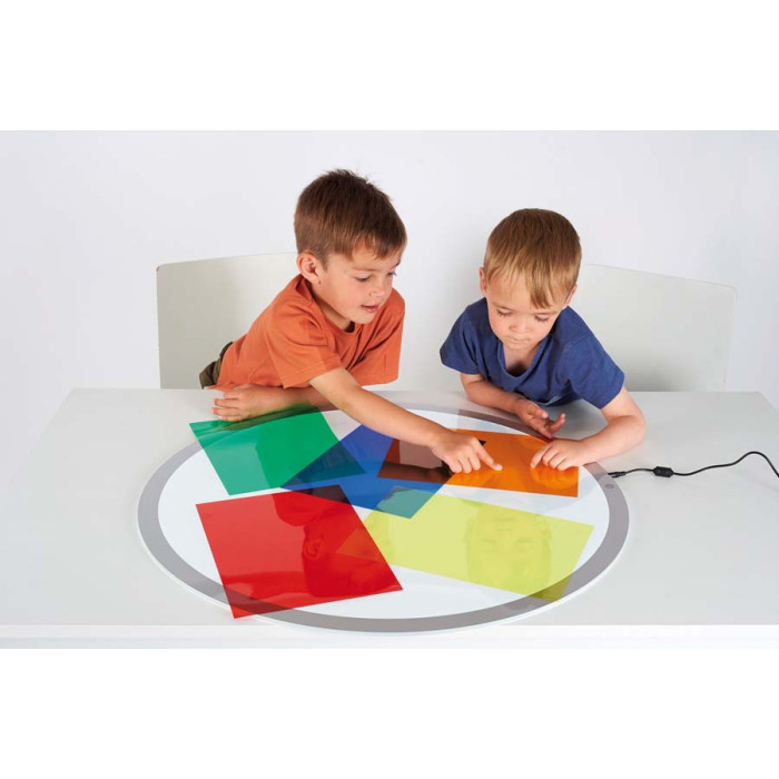 Feuilles Translucides A4 pour Table Lumineuse - Jeu de Couleurs & d'Éveil
