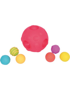 Ballon Météorite Sensoriel tickit® | 7 Balles Texturées Dès 6 Mois – LesMinis