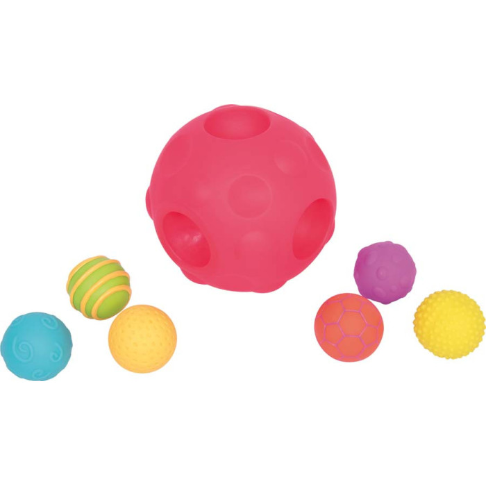 Ballon Météorite Sensoriel tickit® | 7 Balles Texturées Dès 6 Mois – LesMinis