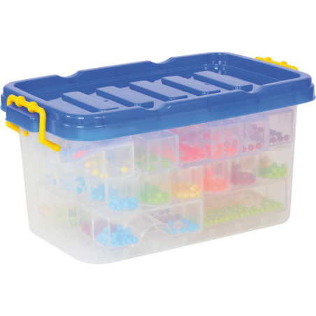 Blocs avec perles - Lot de 50 - Matériel Pédagogique