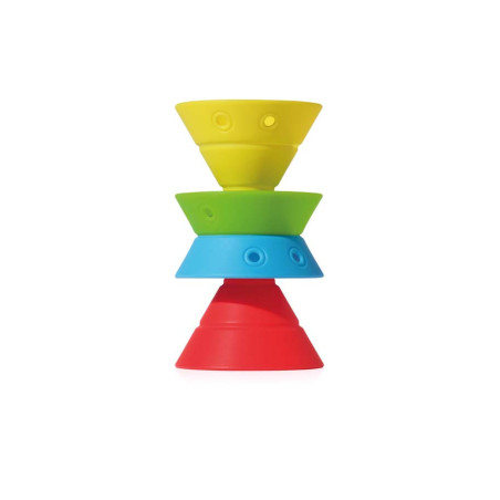 Cônes pliables Hix - Lot de 3 pces - Matériel Pédagogique