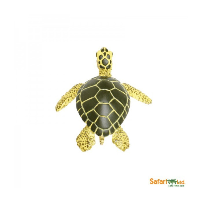 Figurine Tortue De Mer Verte Bebe Safari Ltd 1329 Materiel Pedagogique Enrichissement Montessori Jouet Cartes Mater
