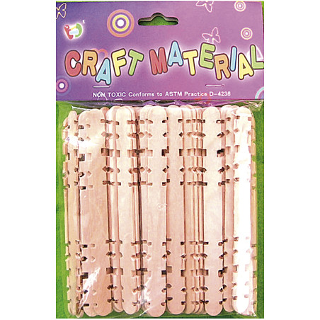 Bâtonnet à bricoler nature pour lier - Lot de 50 - Matériel Pédagogique - Fourniture et activités manuelles