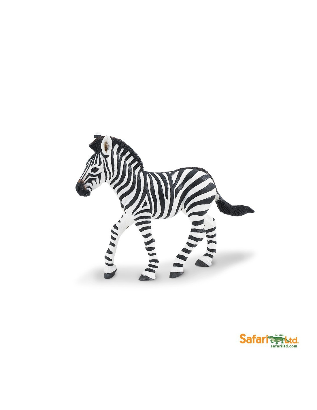 Figurine Bebe Zebre Safari Ltd 2719 Materiel Pedagogique Enrichissement Montessori Jouet Cartes Maternelle