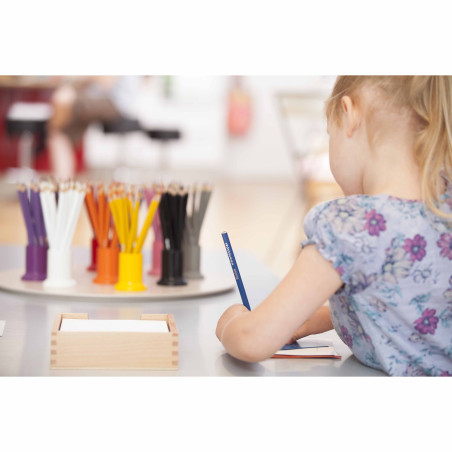 11 douzaines de crayons pour formes à dessin: 11 couleurs Montessori - Nienhuis 720100