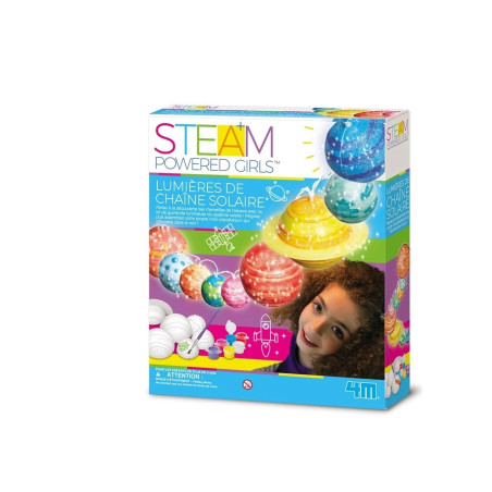 Lumières de chaîne solaire - Lot pour expérience scientifique STEAM 4M - Matériel pédagogique