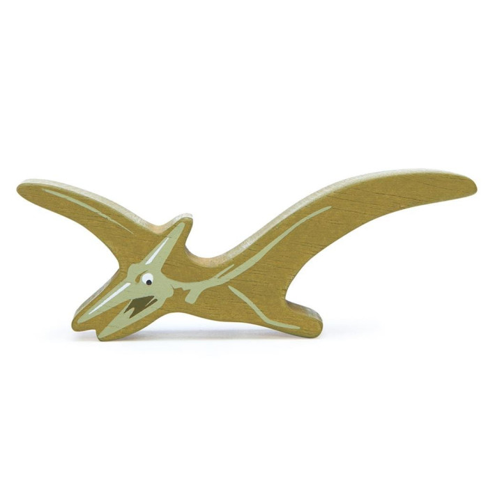 Figurine Pterodactyl Tender Leaf - Jouet en bois - Dinosaure