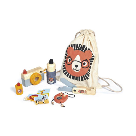 Kit Aventurier Nature en Bois | Jeu d'Exploration Enfant 3+ ans