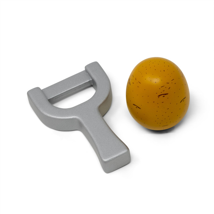 Mini Éplucheur en Bois MAMAMEMO | Jouet Cuisine dès 2 ans