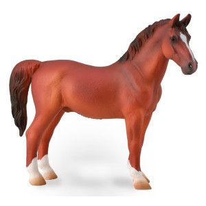 Figurine cheval étalon Hackney Collecta 88915