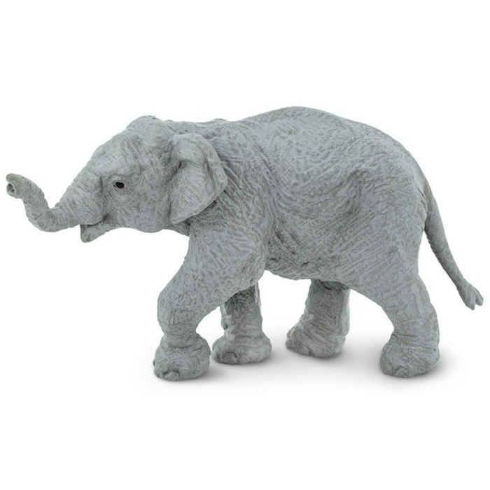 Figurine éléphanteau d'Asie bébé éléphant Safari 222329