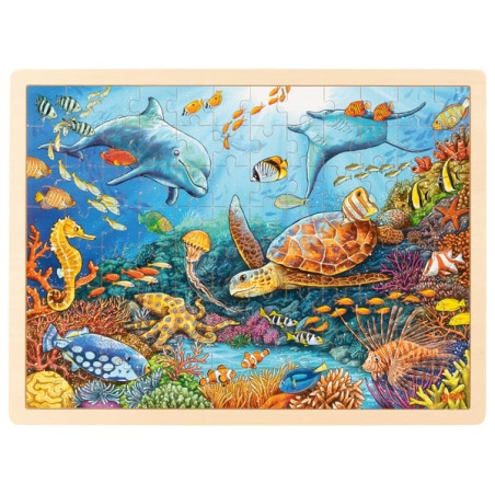 Puzzle, Grande Barrière de Corail - Goki 57432 - 40cm