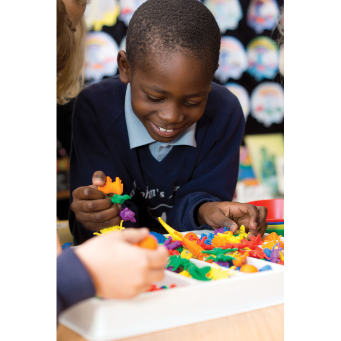 Ensemble de 700 pièces de tri - Lot varié pour école maternelle