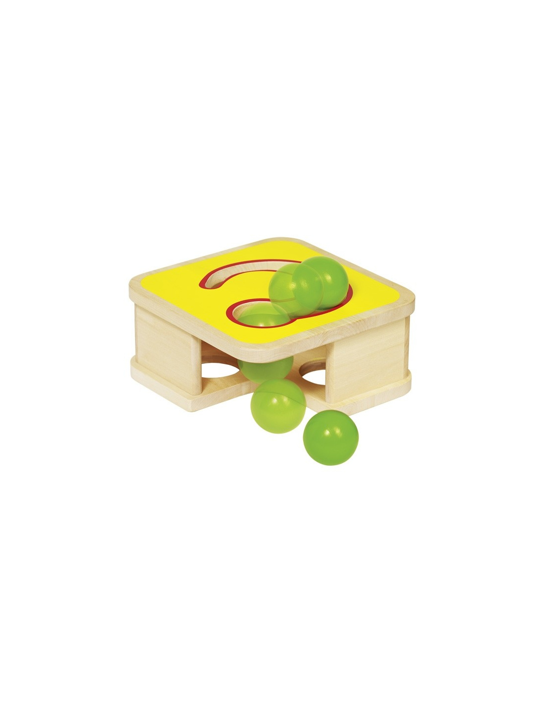 Jeu à marteler Montessori - Tape sur le ver