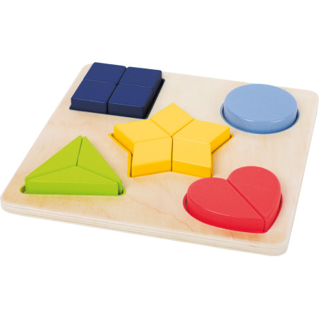 Puzzle éducatif jeu des formes géométriques