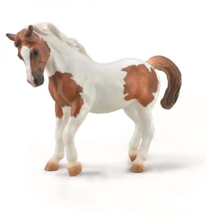 Figurine cheval Poney Chincoteague - Pinto Alezan - Collecta 88929 - 13.5cm