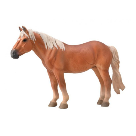 Figurine cheval Noriker Mare Flaxen Alezan. 17.5cm - Echelle 1:20 - Collecta 88953