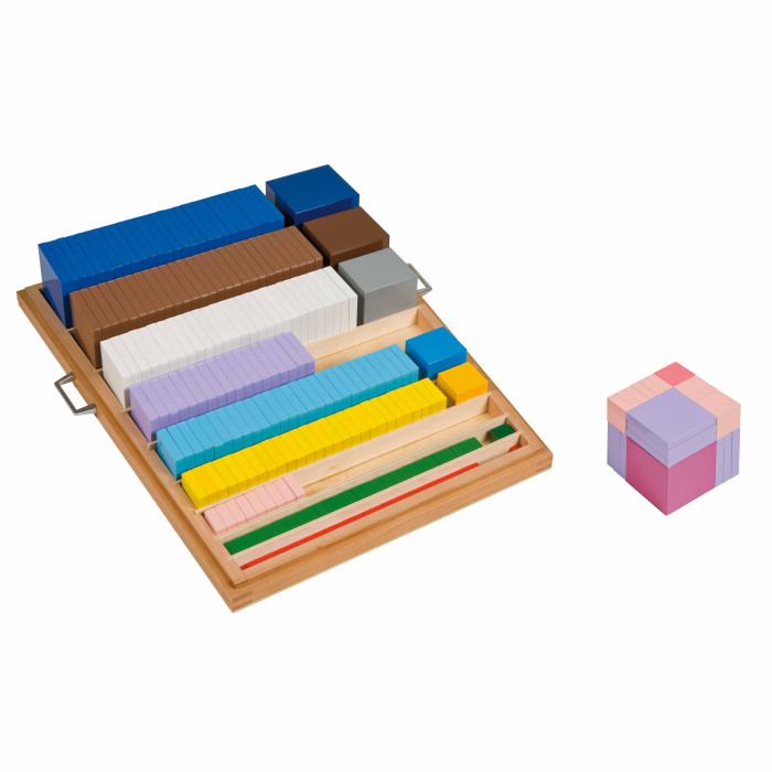 Matériel de Cubage | Mathématiques Montessori Nienhuis | LesMinis