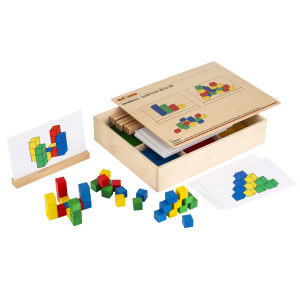 Verti-blocs - construire du 2D au 3D - Educo 1365001 - Matériel éducatif