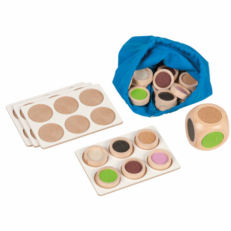 Jeu de dés tactiles - Educo 3004150 - Matériel éducatif