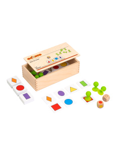 Attachez la forme - Educo 900000006 - Matériel éducatif