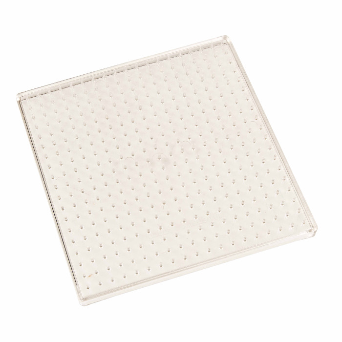 Support Transparent Carré 20cm Perlaxis | Créativité Visuelle