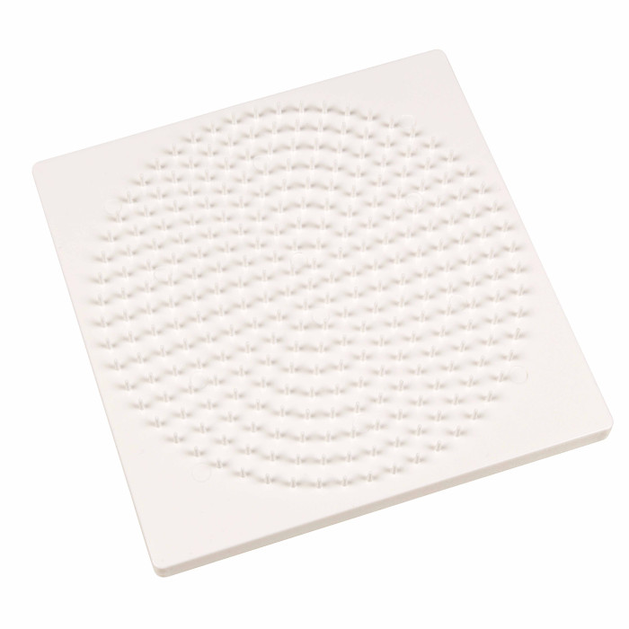 Support Rond Blanc 20cm pour Perles Perlaxis | Accessoire Créatif