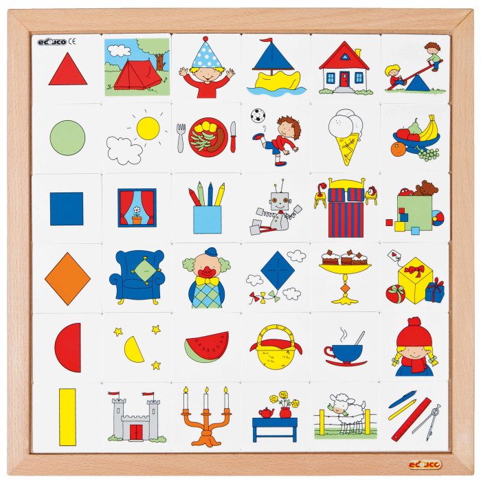 Plateau de formes - Educo E522908 - Matériel éducatif