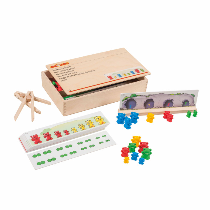Jeu de tri avec des ours - Educo E523381 - Matériel éducatif