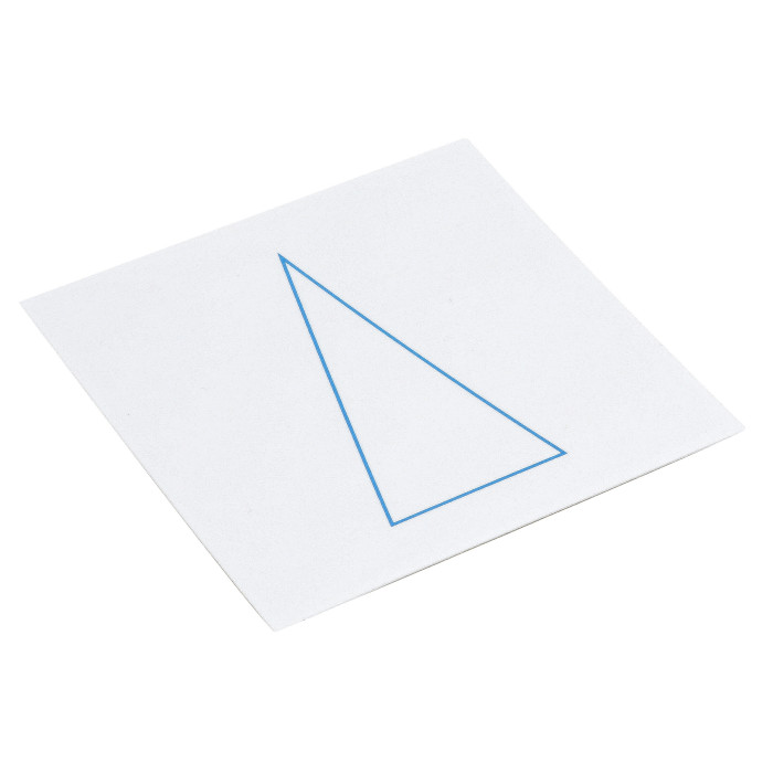 Cartes géométriques - Matériel Montessori GAM 1MM0304