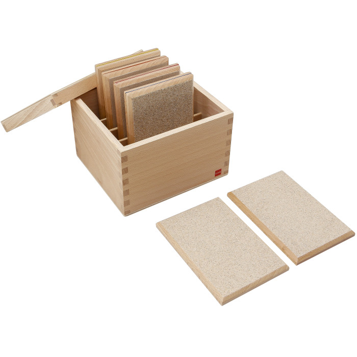 Planches de gradation rugueux Montessori GAM 1MM032