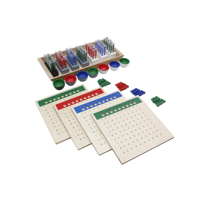 Division longue - Matériel Montessori GAM 1MM145