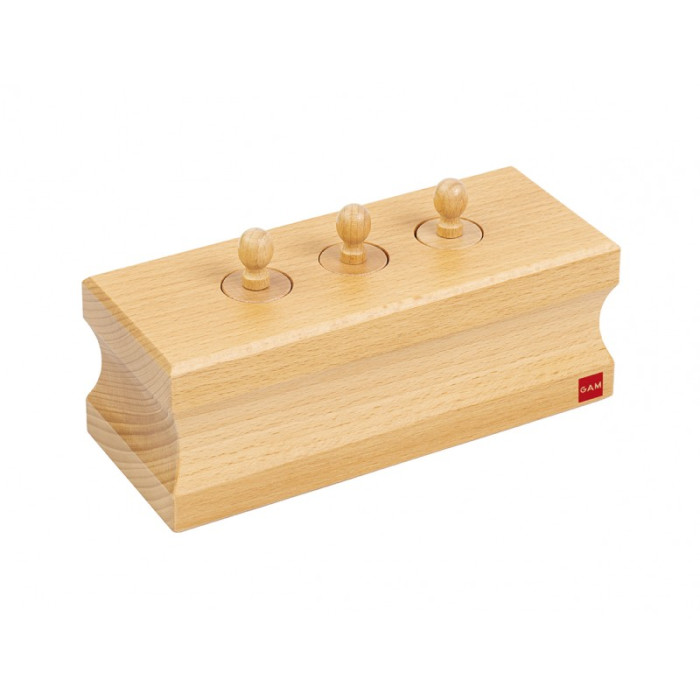 Encastrements Solides Montessori Bloc 4 - Coordination Œil-Main Final