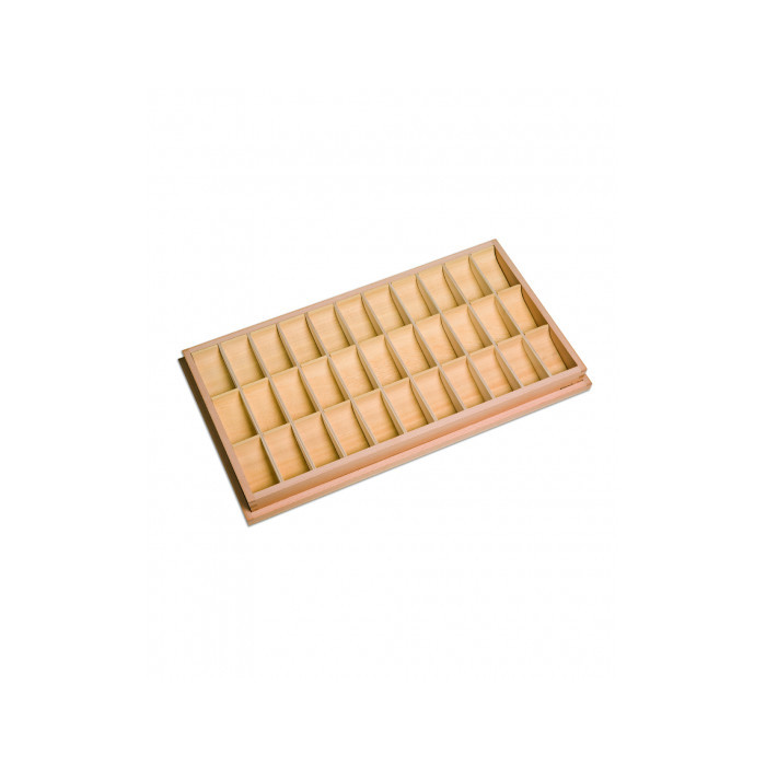 Boîte pour l'alphabet mobile imprimée - Matériel Montessori GAM